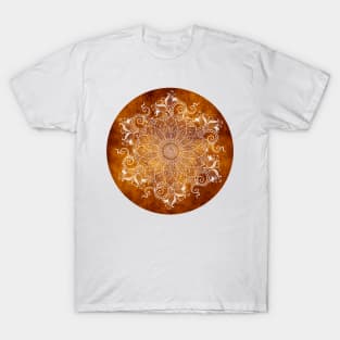 Mandala - Tangerine T-Shirt